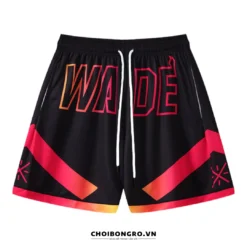 Quần
  Shorts bóng rổ 7033 - Wade đen đỏ