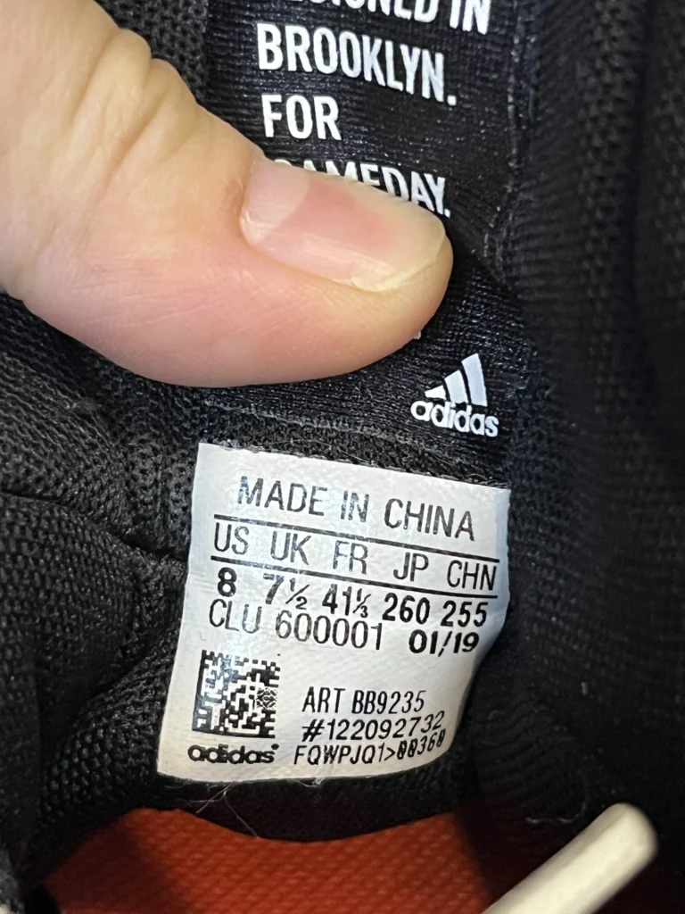 Giày bóng rổ Like-New chính hãng Adidas
 Pro
  Bounce Madness 2019 BB9235 - Hình ảnh 6