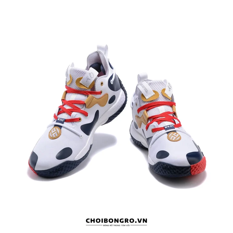 Giày
  bóng rổ replica Adidas Harden Vol 6 'Red Black' GV9081 - Đen đỏ - Hình ảnh 4