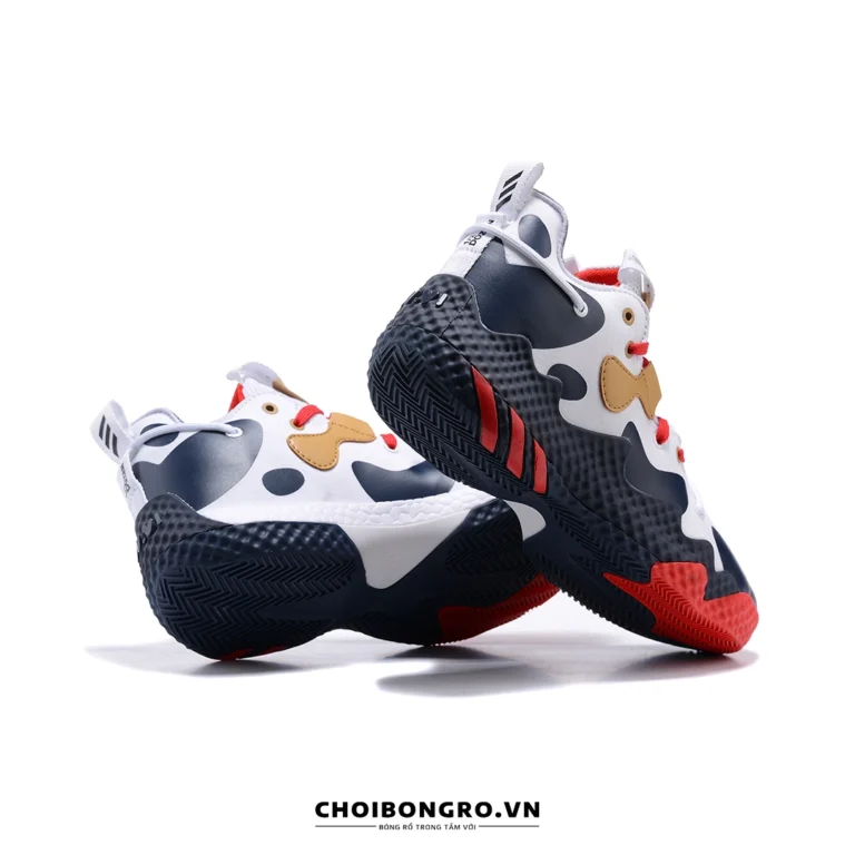 Giày
  bóng rổ replica Adidas Harden Vol 6 'Red Black' GV9081 - Đen đỏ - Hình ảnh 3