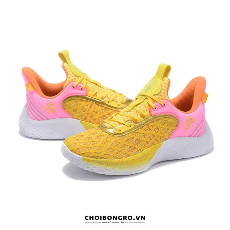 replica Curry Flow 9 'Street
  Pack - Play Big' 3024249-702 - Vàng hồng - Hình ảnh 4