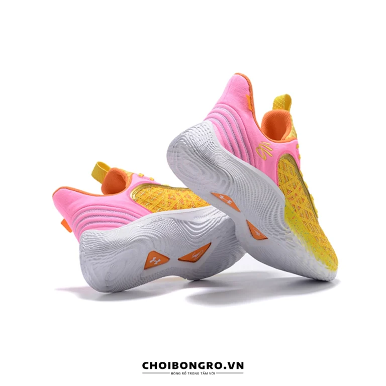 replica Curry Flow 9 'Street
  Pack - Play Big' 3024249-702 - Vàng hồng - Hình ảnh 5