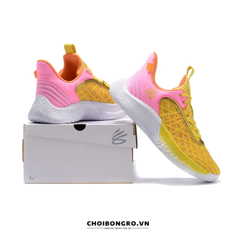 replica Curry Flow 9 'Street
  Pack - Play Big' 3024249-702 - Vàng hồng - Hình ảnh 6