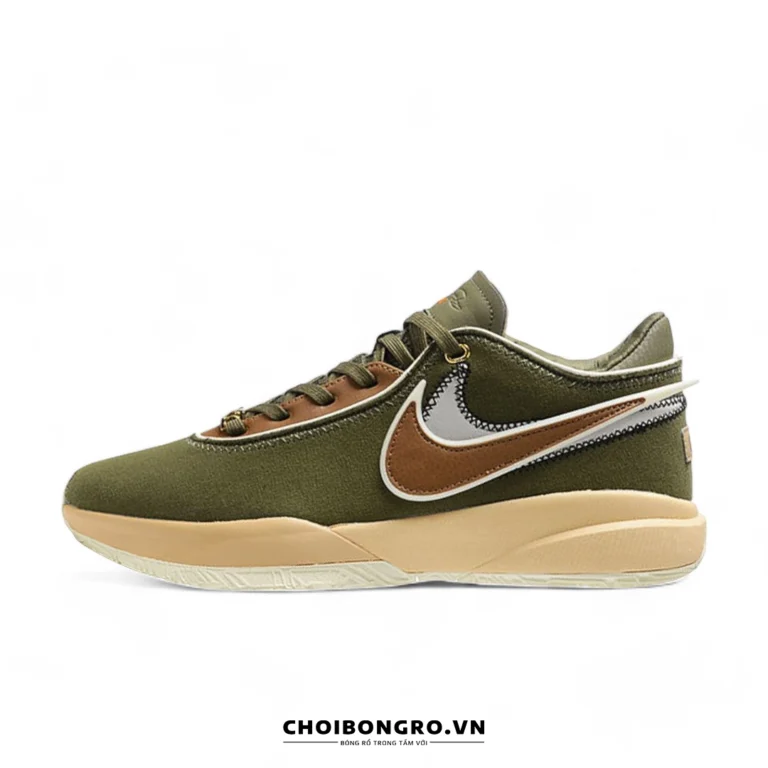 Giày
  bóng rổ replica Nike LeBron 20 'Olive Green' DV1190-901 - Xanh Olive