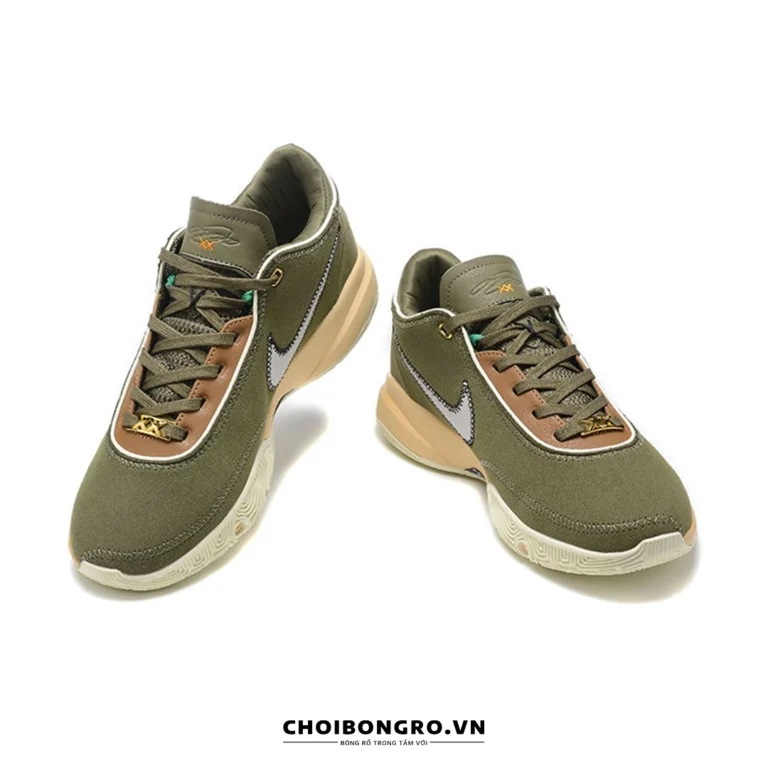 Giày
  bóng rổ replica Nike LeBron 20 'Olive Green' DV1190-901 - Xanh Olive - Hình ảnh 3
