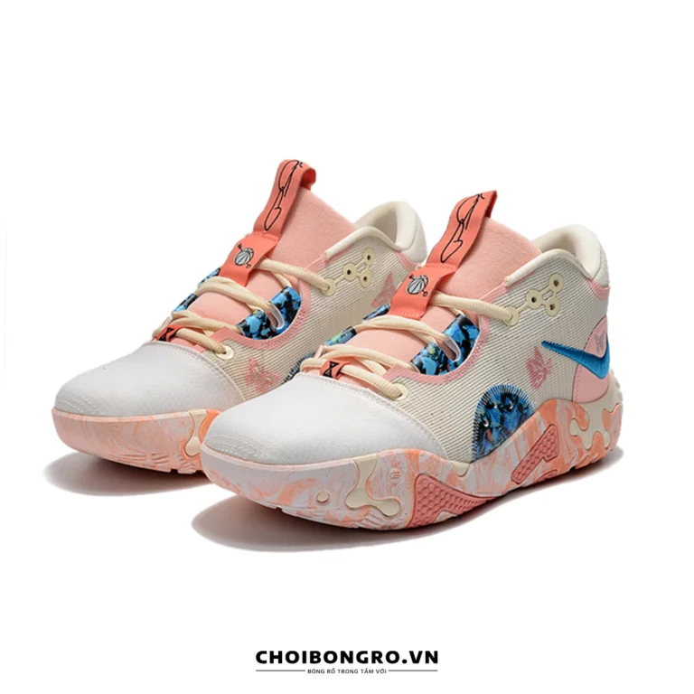 replica Nike PG 6 - Hồng trắng - Hình ảnh 4