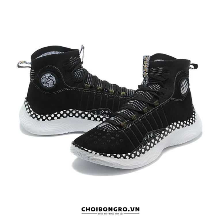 Giày
  bóng rổ replica UA Curry 4 Flotro - Đen - Hình ảnh 3