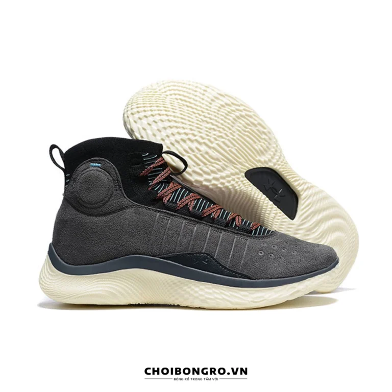 replica UA Curry 4 Flotro - Ghi
  đen - Hình ảnh 2