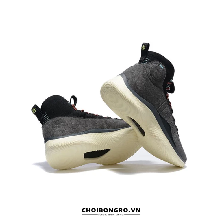 replica UA Curry 4 Flotro - Ghi
  đen - Hình ảnh 3