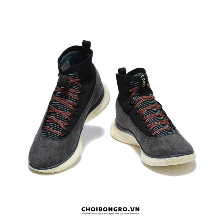 replica UA Curry 4 Flotro - Ghi
  đen - Hình ảnh 4