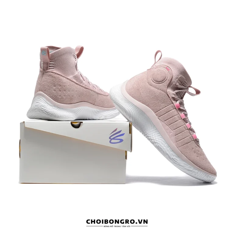 Giày
  bóng rổ replica UA Curry 4 Flotro - Hồng - Hình ảnh 3