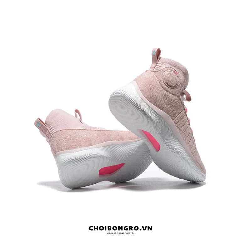 Giày
  bóng rổ replica UA Curry 4 Flotro - Hồng - Hình ảnh 4
