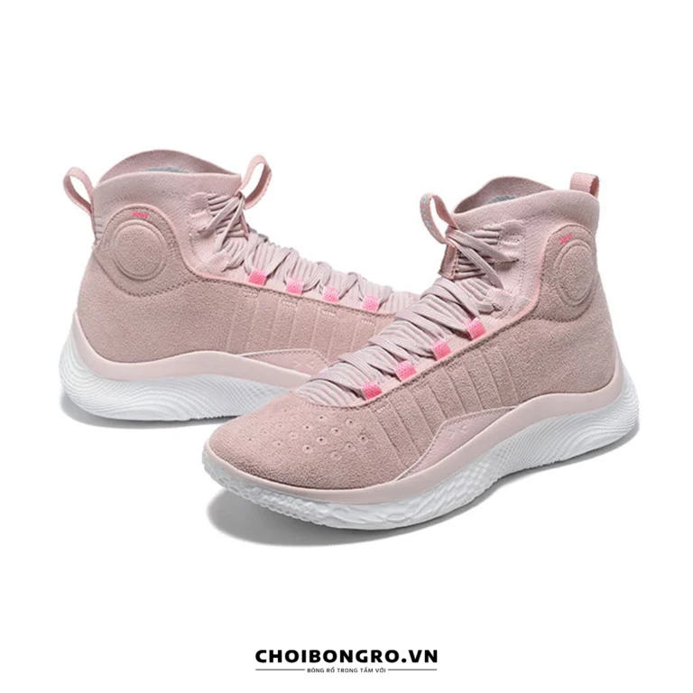 Giày
  bóng rổ replica UA Curry 4 Flotro - Hồng - Hình ảnh 5