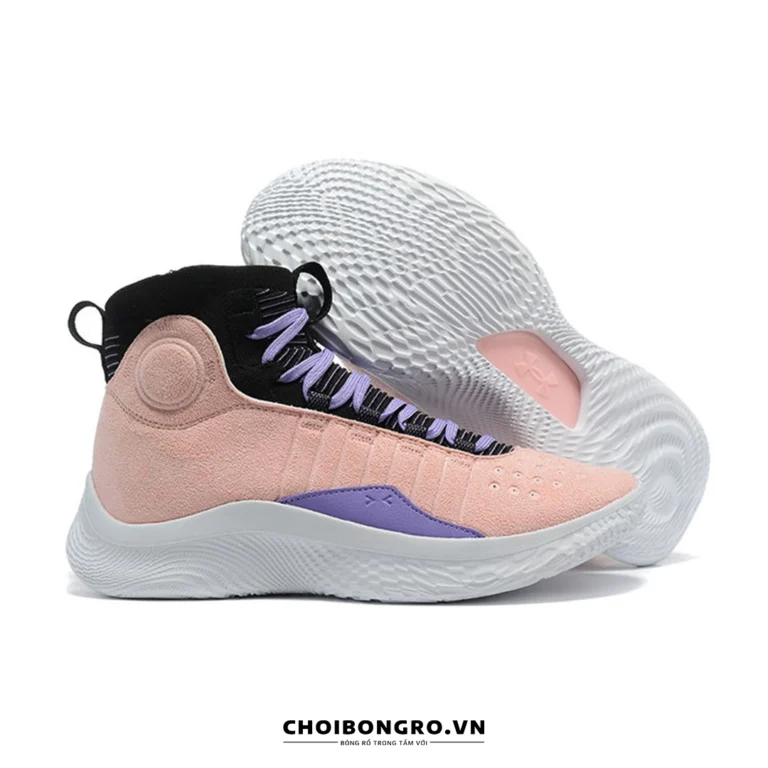 replica UA Curry 4 Flotro -
  Hồng tím - Hình ảnh 4