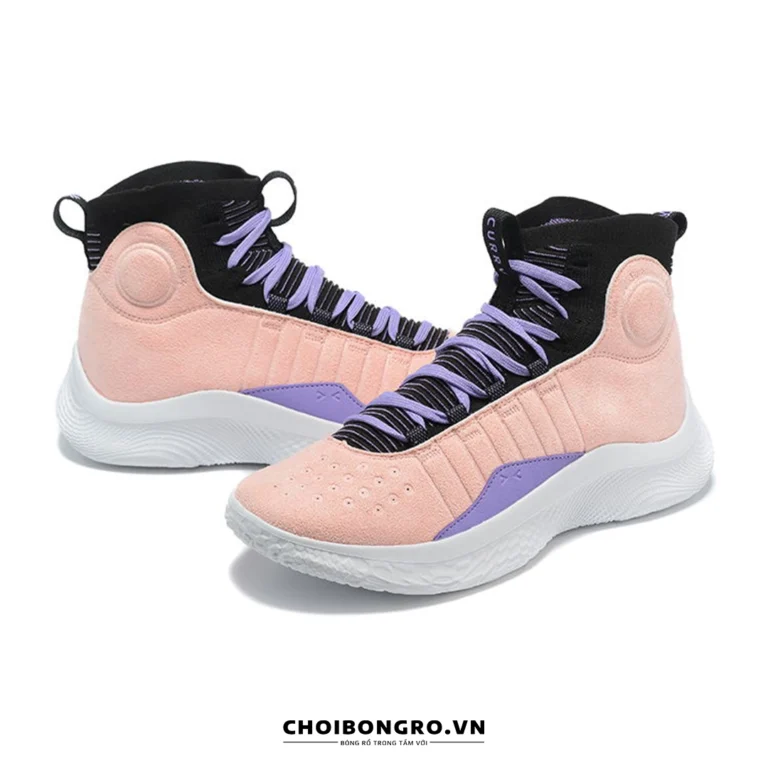 replica UA Curry 4 Flotro -
  Hồng tím - Hình ảnh 5