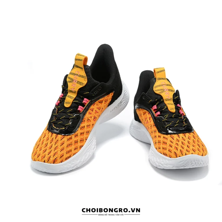 replica UA Curry Flow 9 'Beyond
  The Stripe' 3024249-003 - Vàng đen - Hình ảnh 3