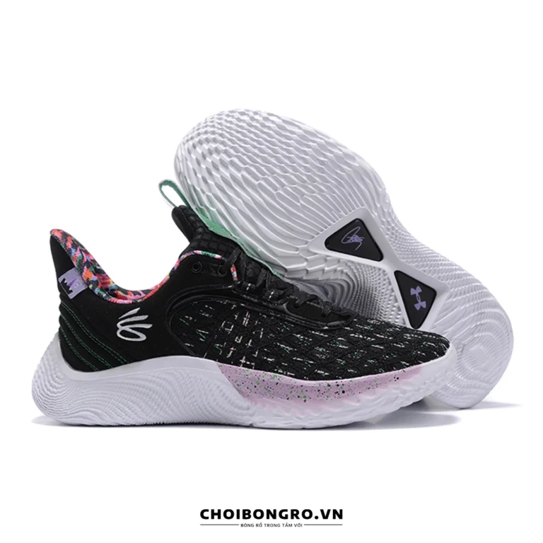 replica UA Curry Flow 9 'Sesame
  Street The Count' 3024248-002 - Đen - Hình ảnh 3