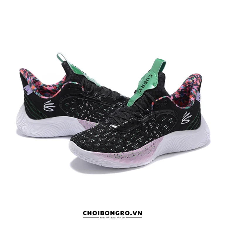 replica UA Curry Flow 9 'Sesame
  Street The Count' 3024248-002 - Đen - Hình ảnh 5