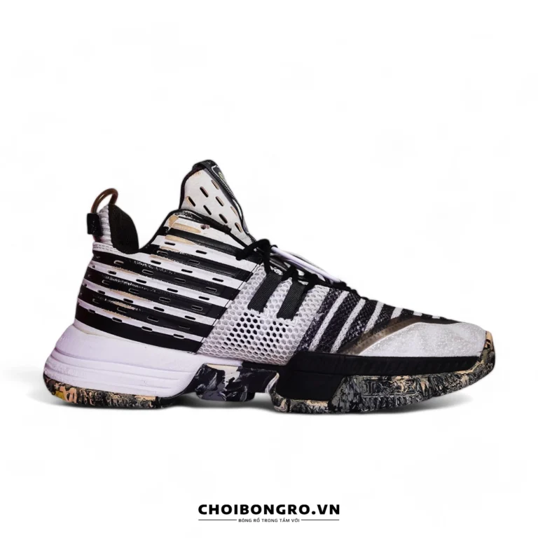 Giày
 bóng rổ cũ chính hãng ANTA Sweep 'Black White Yellow' 112031108-3 - 41 - Hình ảnh 4