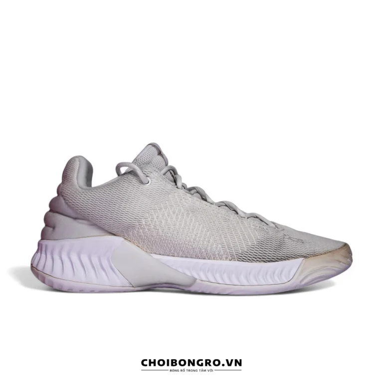 Giày
 bóng rổ cũ chính hãng Adidas Pro Bounce 2018 Low “White” FW0903 - 43 - Hình ảnh 4