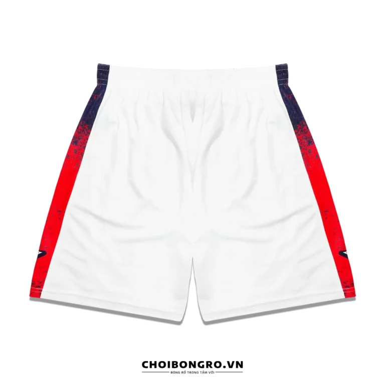 Quần bóng rổ swingman USA Olympic 2024 -
  Trắng - Hình ảnh 2