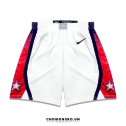 Quần bóng rổ swingman USA Olympic 2024 -
  Trắng