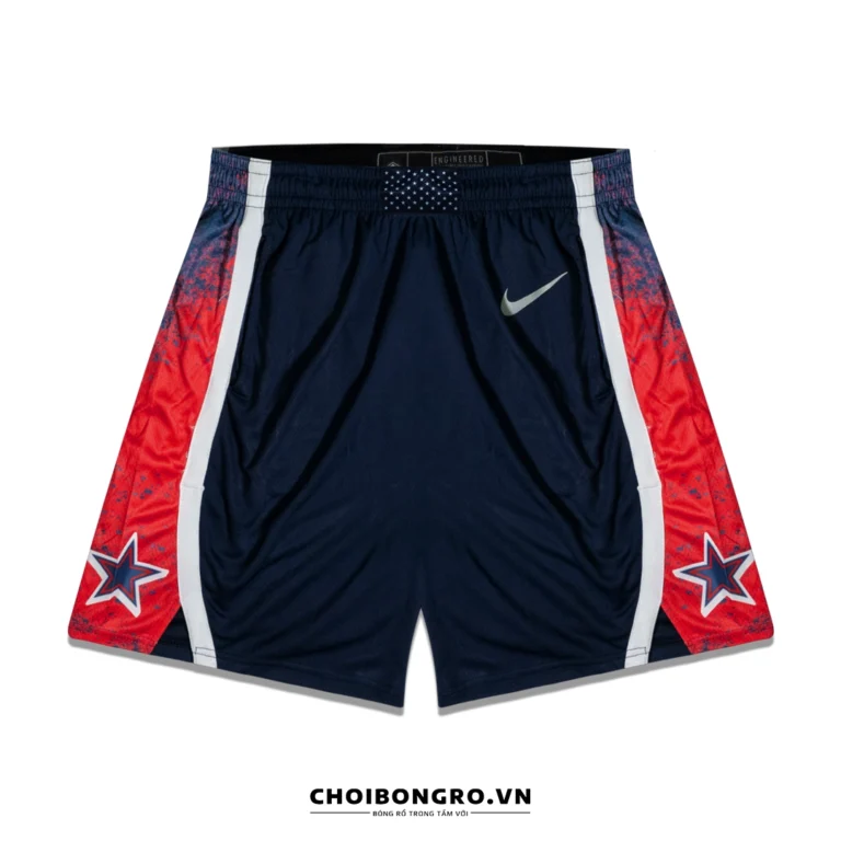 Quần
  bóng rổ swingman USA Olympic 2024 - Xanh Navy