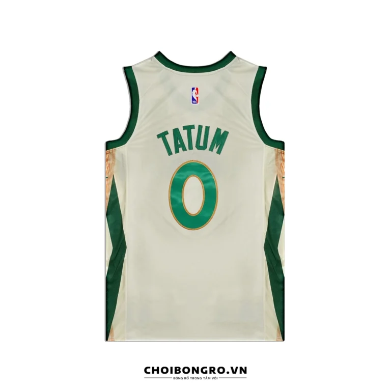 Áo bóng rổ Swingman Jason Tatum Boston Celtics City Edition 2023/24 Replica - Ảnh 3
