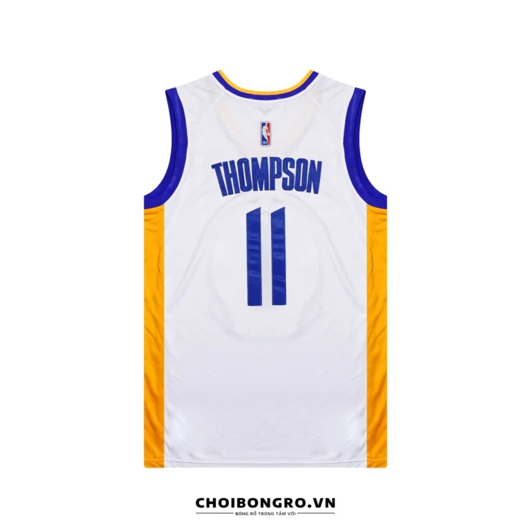 Áo bóng rổ Swingman Klay Thompson Golden State Warriors 2022 75th Anniversary Replica - Hình ảnh 3