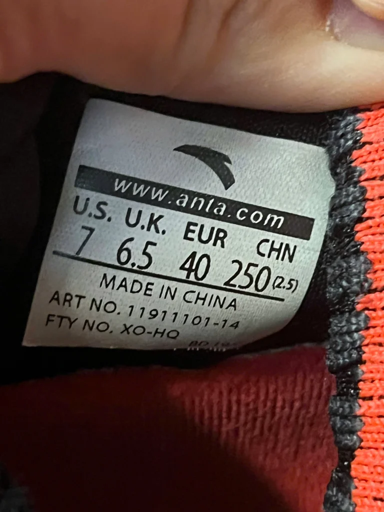 Giày bóng rổ cũ chính hãng Anta KT4
  'Hunan Stinky Tofu' 11911101-14 - Hình ảnh 6