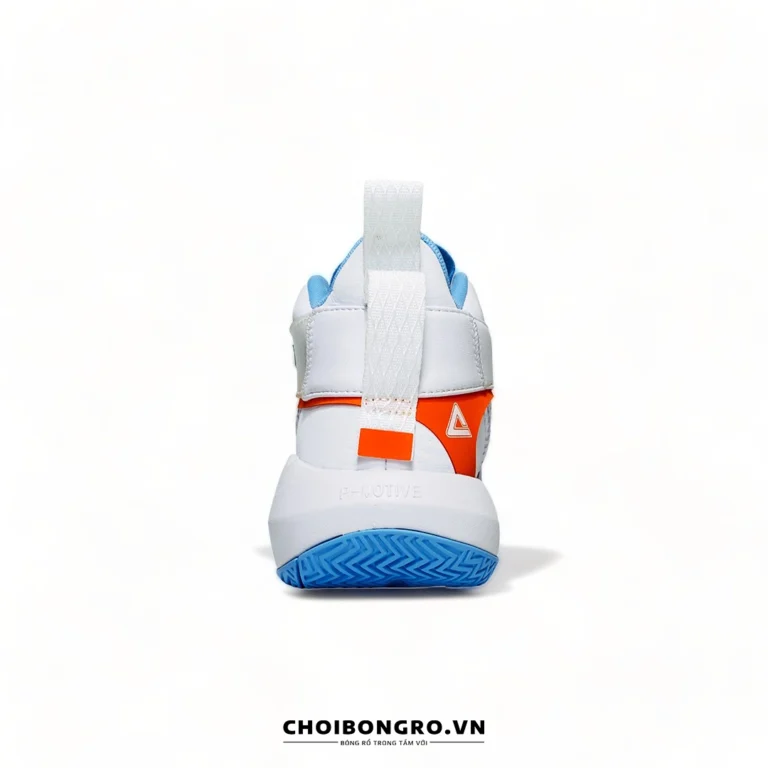 Giày bóng rổ PEAK chính hãng DA120221 - Trắng xanh - Hình ảnh 4