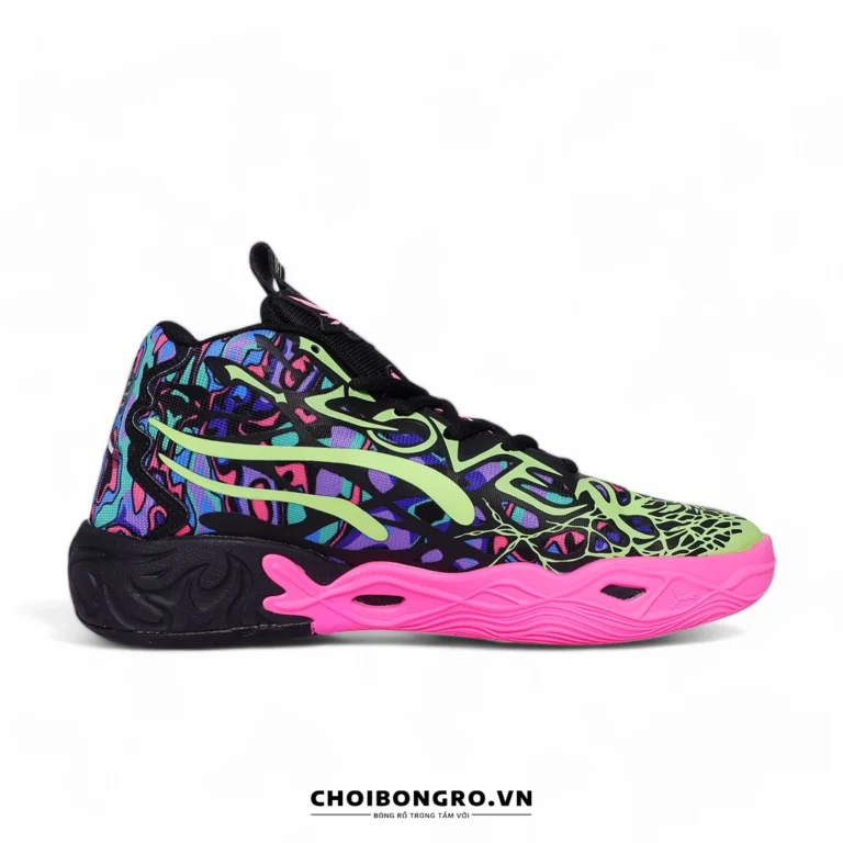 Puma MB 04 'Multicolor' | Replica - Đen xanh
  hồng - Hình ảnh 4