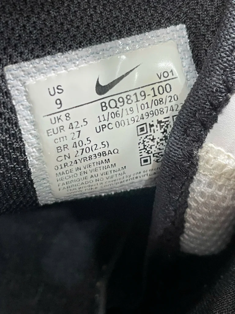 Giày cũ chính hãng Nike LeBron Witness 3
  Premium 'Concord' BQ9819-100 - Hình ảnh 6