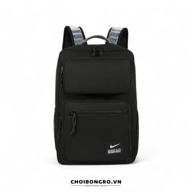 Balo bóng rổ Nike Utility Speed màu đen mặt trước