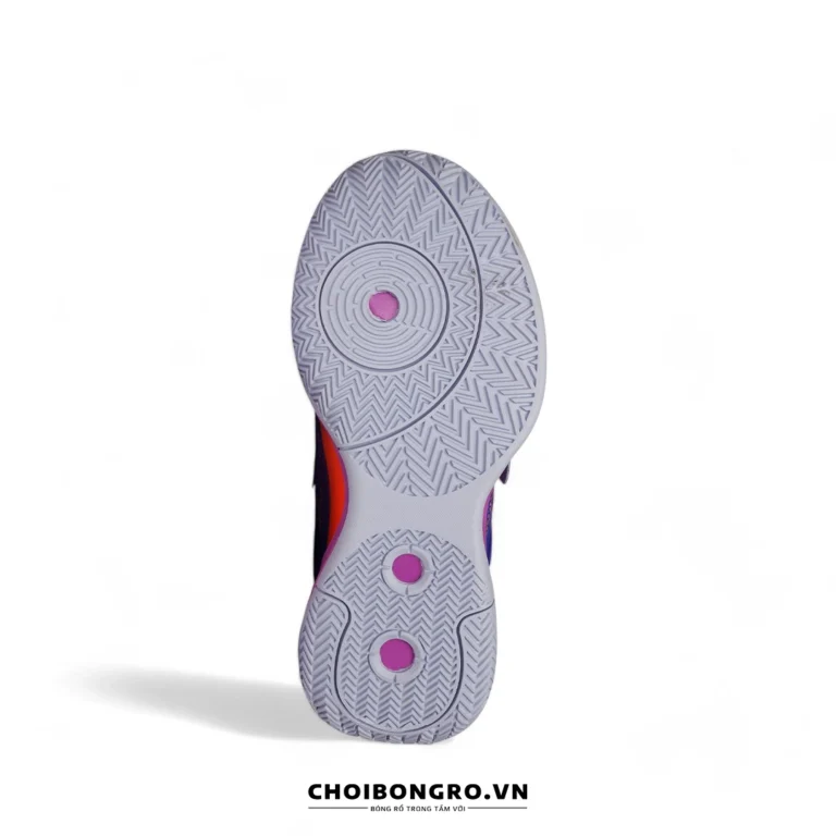 Giày bóng rổ Brookie 899 - Xanh tím cam - Hình ảnh 3