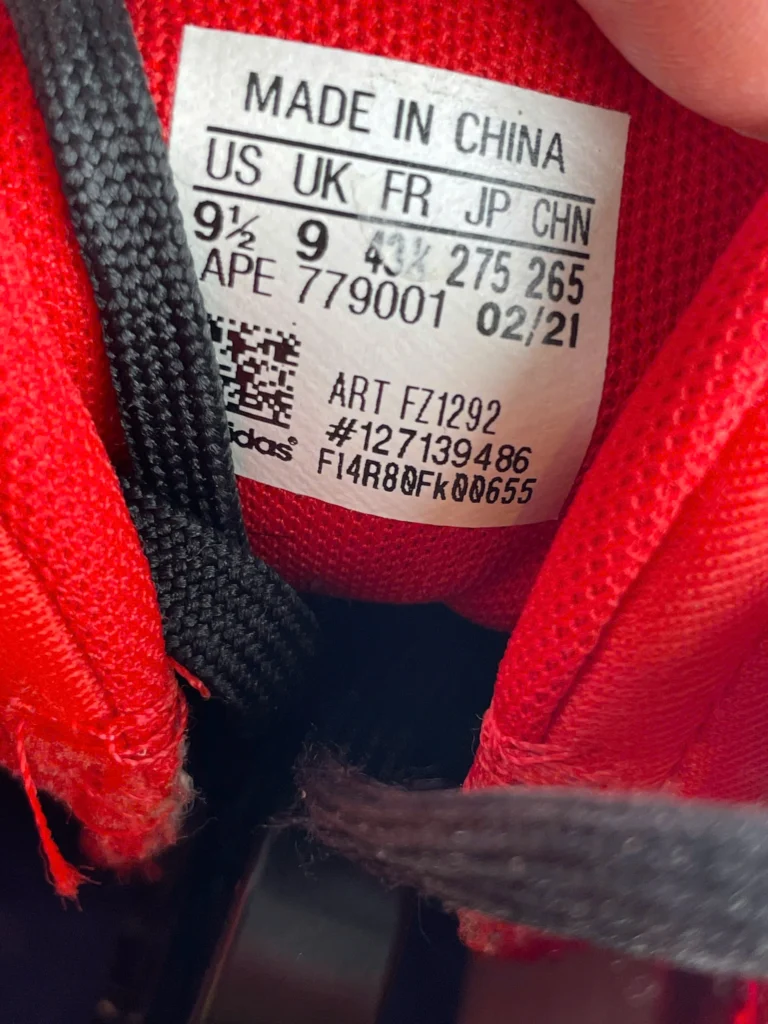Giày bóng rổ cũ chính hãng Adidas Harden
 Vol. 5 'McDonald's All American' FZ1292 - Hình ảnh 6