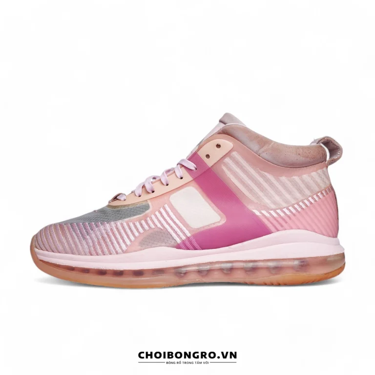 Giày bóng rổ cũ chính hãng Nike John
 Elliott x LeBron Icon 'Tulip Pink' AQ0114-600