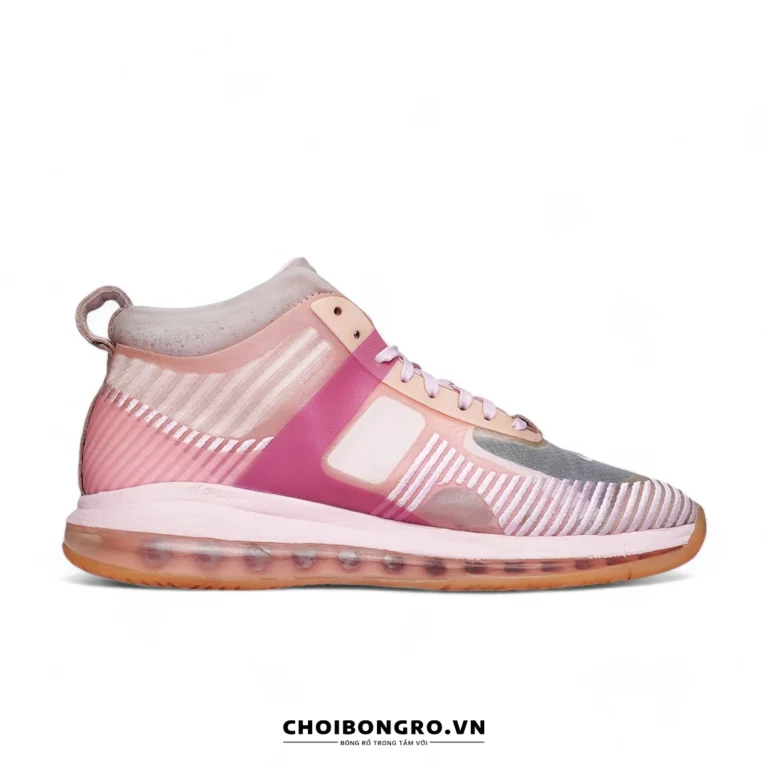 Giày bóng rổ cũ chính hãng Nike John
 Elliott x LeBron Icon 'Tulip Pink' AQ0114-600 - Hình ảnh 4