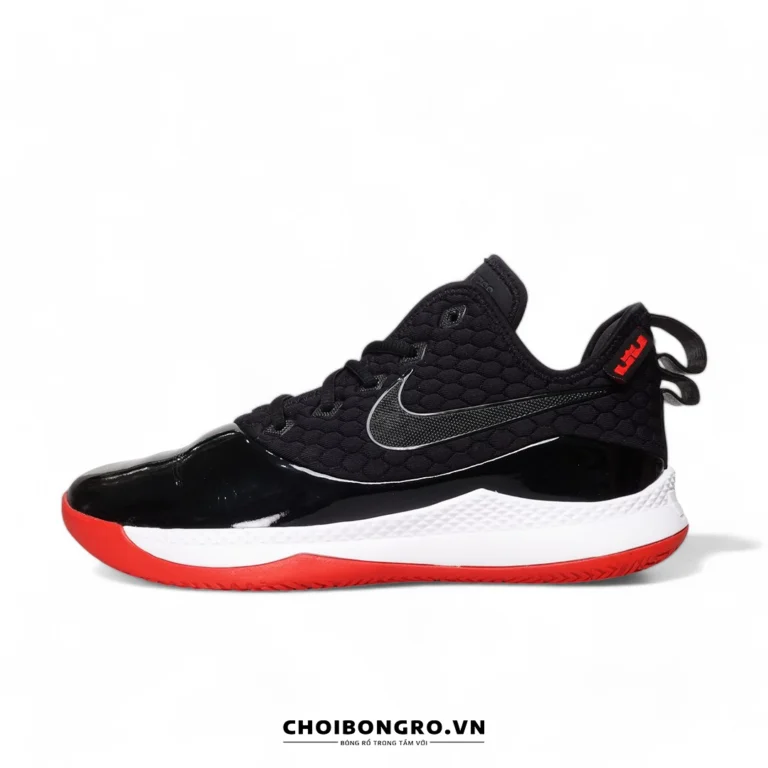 Giày bóng rổ Like-New chính hãng Nike Lebron
  Witness 3 PRM 'Black' BQ9819-001