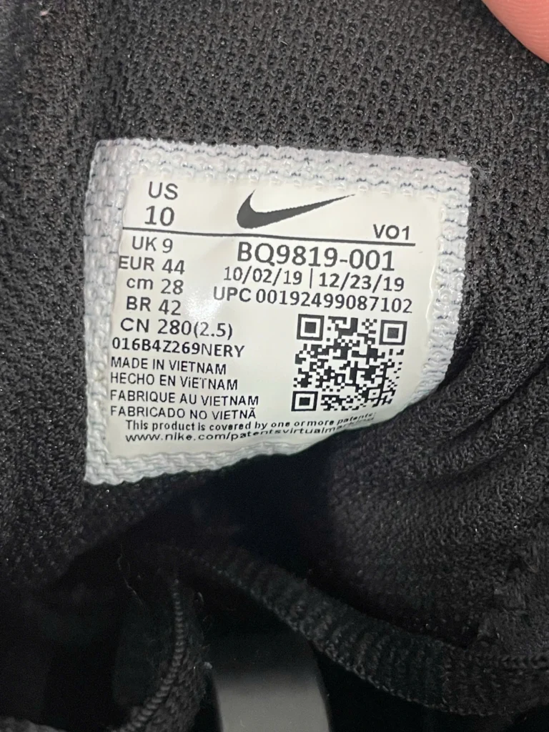 Giày bóng rổ Like-New chính hãng Nike Lebron
  Witness 3 PRM 'Black' BQ9819-001 - Hình ảnh 6