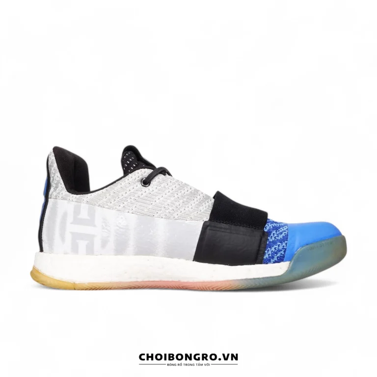 Giày bóng rổ Like-New chính hãng Adidas Harden
  Vol. 3 'White Blue' G54753 - Hình ảnh 4