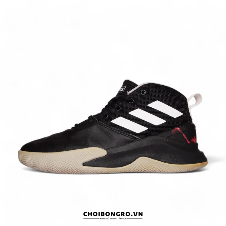 Giày bóng rổ cũ chính hãng adidas Own The
 Game 'Black' EE9644