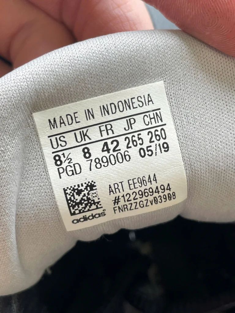 Giày bóng rổ cũ chính hãng adidas Own The
 Game 'Black' EE9644 - Hình ảnh 6