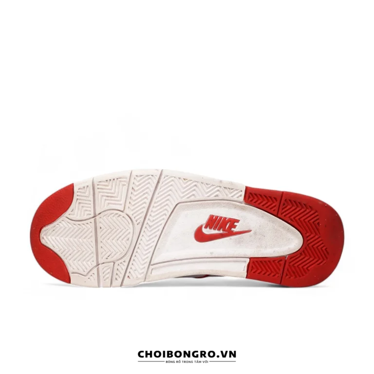 Giày bóng rổ cũ replica Nike Air Flight  '89 White University Red 819665-100 - Hình ảnh 2