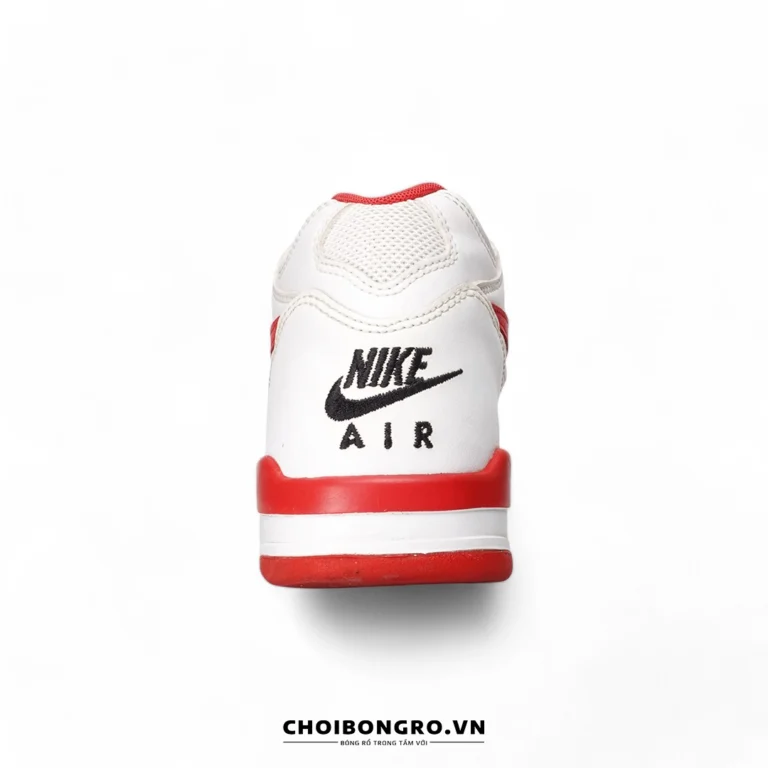 Giày bóng rổ cũ replica Nike Air Flight  '89 White University Red 819665-100 - Hình ảnh 3