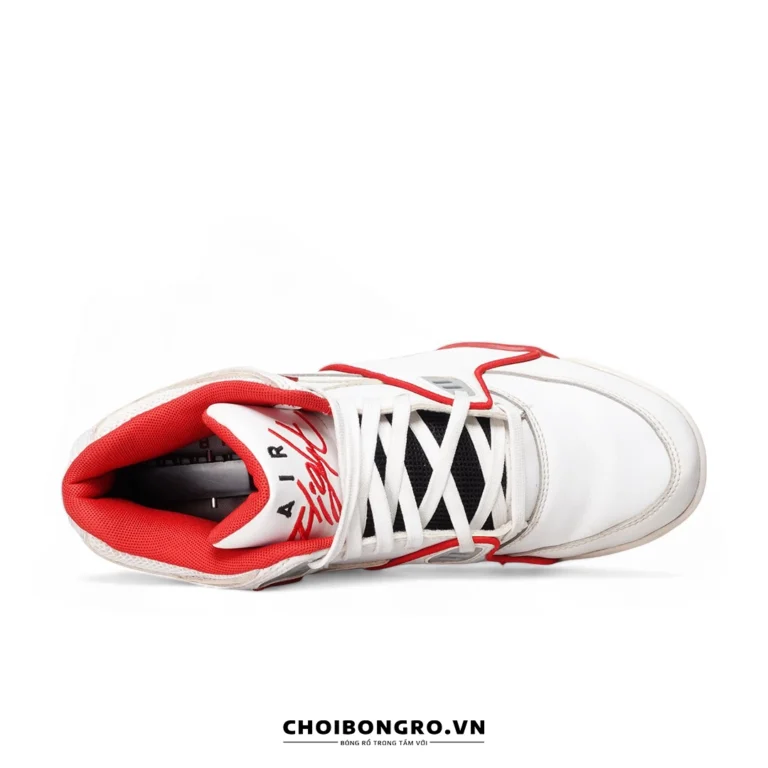 Giày bóng rổ cũ replica Nike Air Flight  '89 White University Red 819665-100 - Hình ảnh 5
