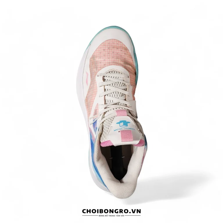 Giày bóng rổ cũ chính hãng Li-Ning Sonic
  9 Team Low 'White Prism Pink' ABPS023-1 - Hình ảnh 5