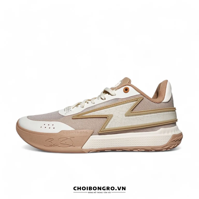 Li-Ning Wade Flash 'Beige' ABPU027-7 chính hãng - Ghi nâu