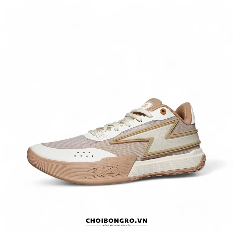 Li-Ning Wade Flash 'Beige' ABPU027-7 chính hãng - Ghi nâu - Hình ảnh 2
