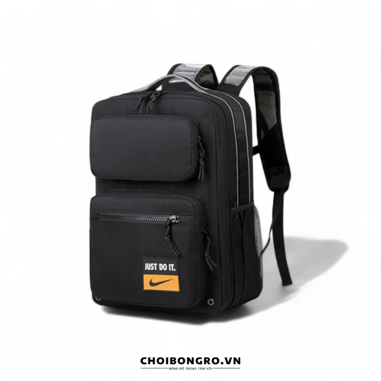 Balo bóng rổ Nike Utility Speed replica - Đen Just Do It - Hình ảnh 2